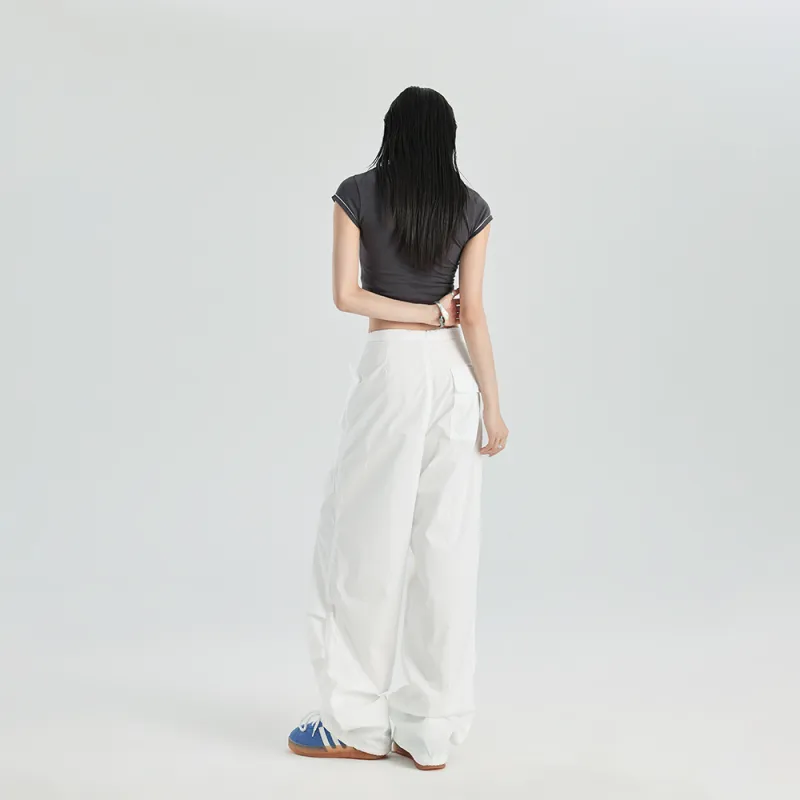Aros Super Shopping Cargo Pants Women's White-4