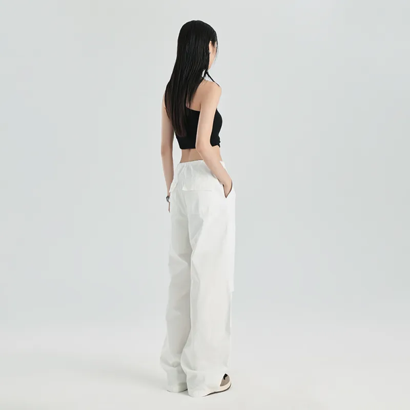 Aros Super Shopping Cargo Pants Women's White-4