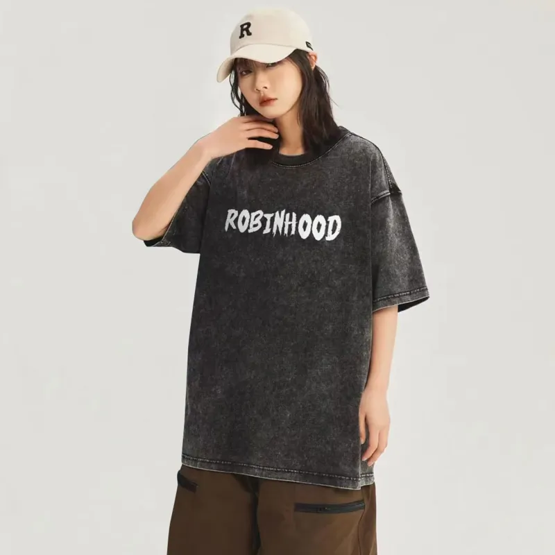 ROBINHOOD T Shirts Unisex Black-2