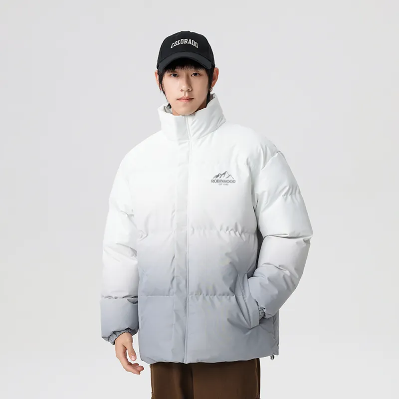 ROBINHOOD Puffer Jacket Unisex Black-7