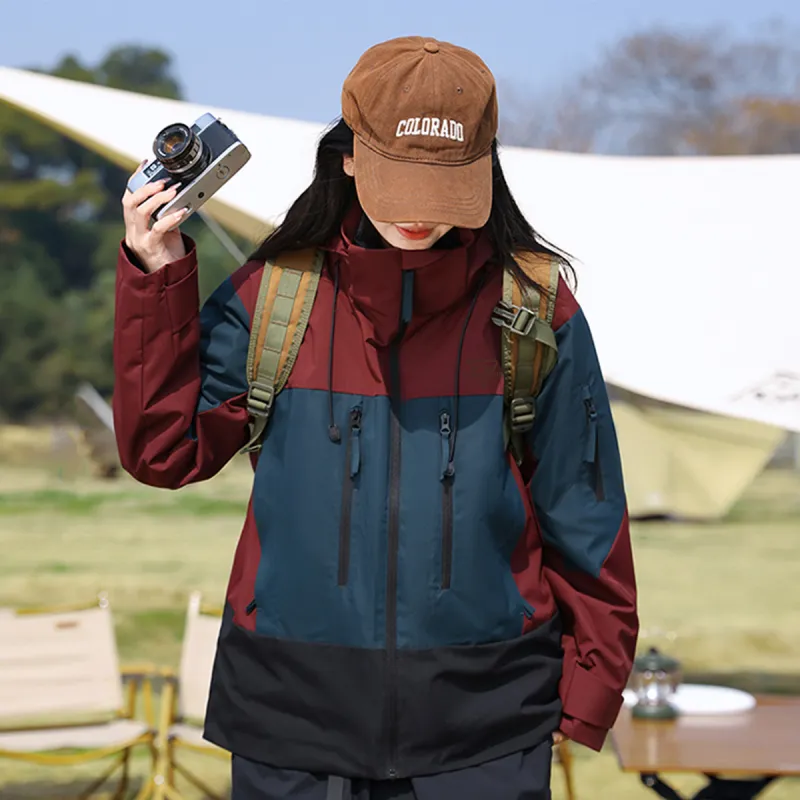 ROBINHOOD Waterproof And Windproof To Keep Warm Windbreaker Jacket Unisex-6