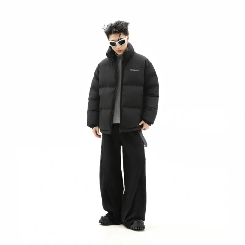 ROBINHOOD Puffer Jackets Unisex Ivory White-8