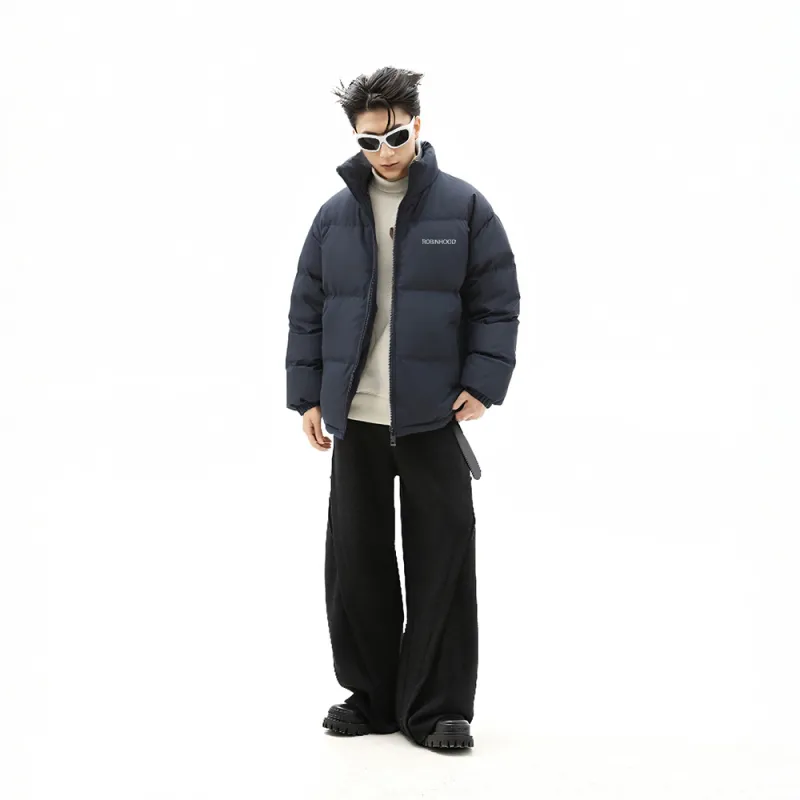 ROBINHOOD Puffer Jackets Unisex Ivory White-17