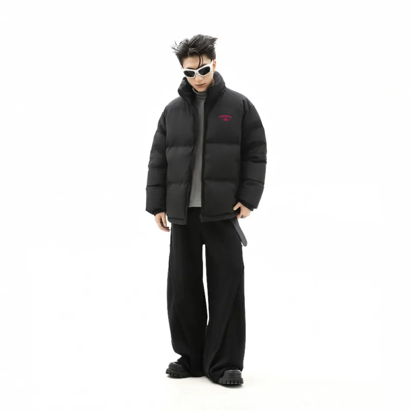 ROBINHOOD Puffer Jackets Unisex Black-8