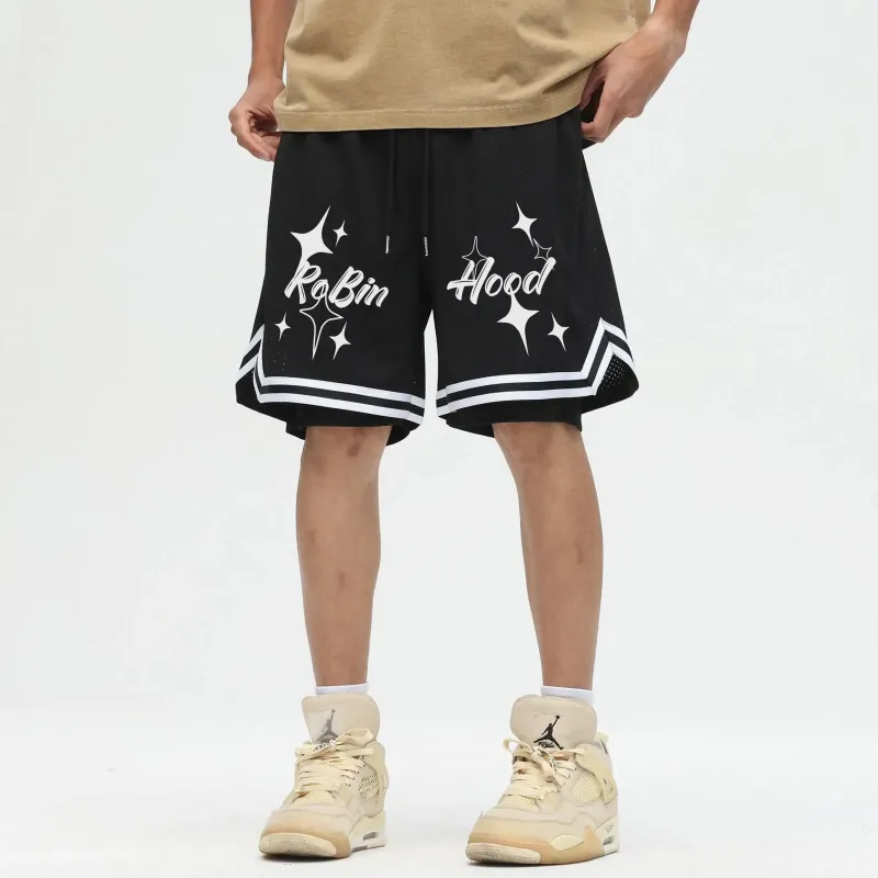 ROBINHOOD Basketball Shorts Unisex-8
