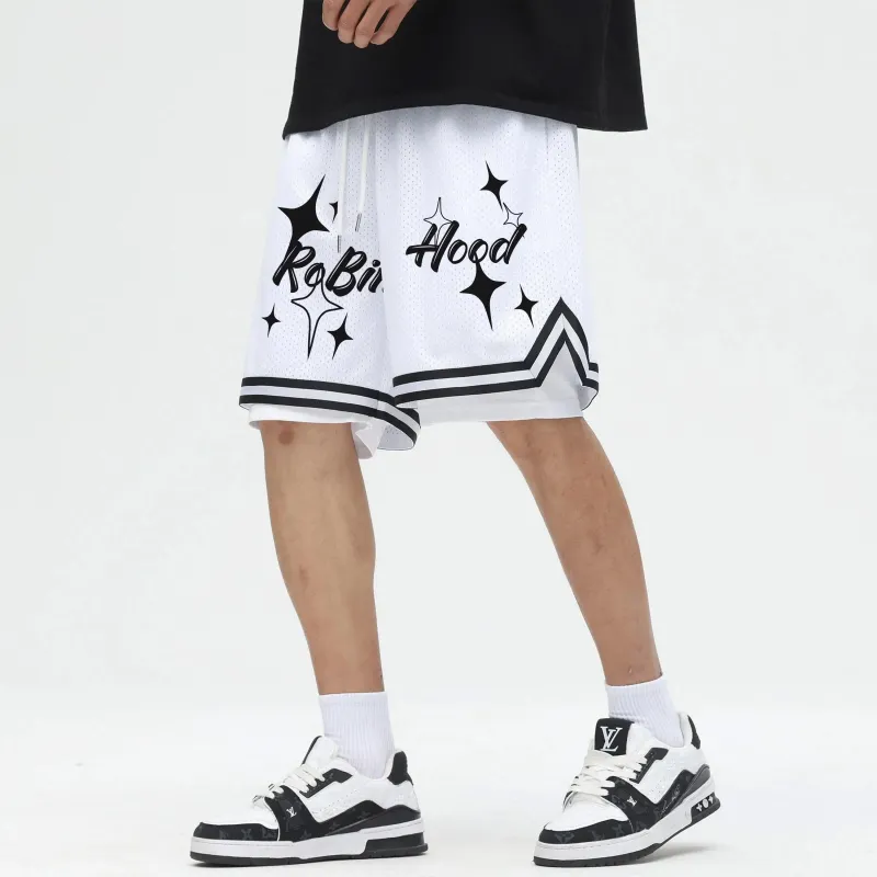ROBINHOOD Basketball Shorts Unisex-3