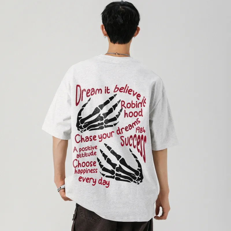 ROBINHOOD T Shirt Unisex Black White Red-11