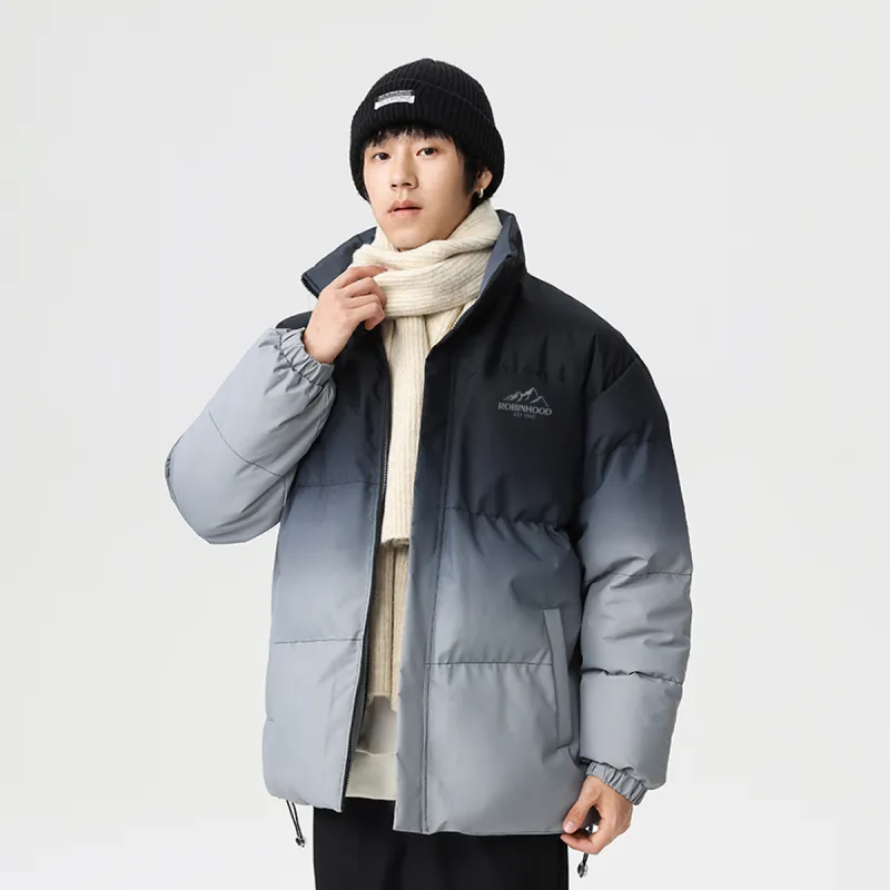 ROBINHOOD Puffer Jacket Unisex Black-3