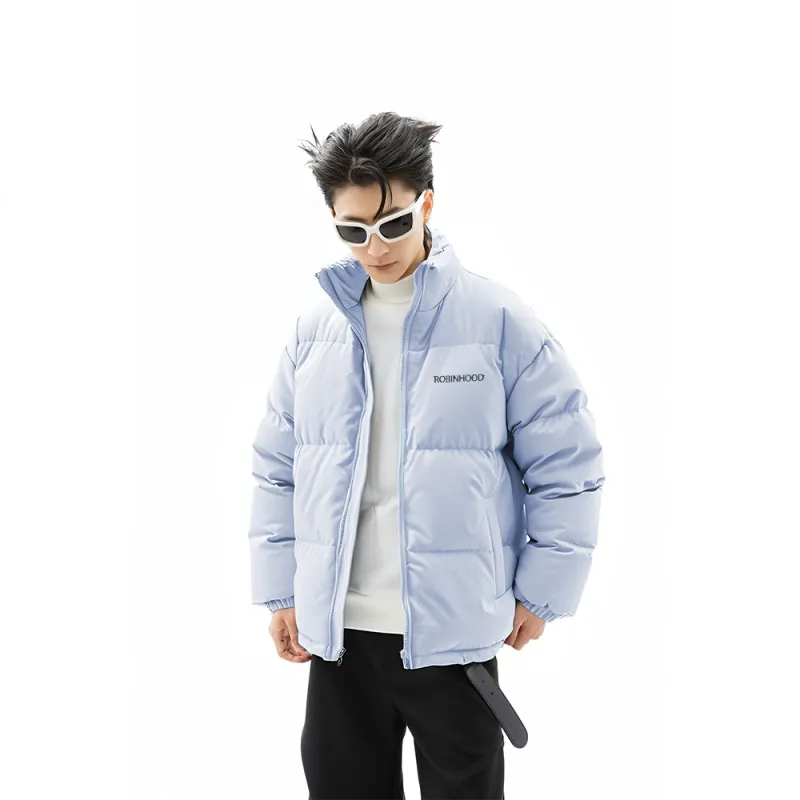 ROBINHOOD Puffer Jackets Unisex Ivory White-12