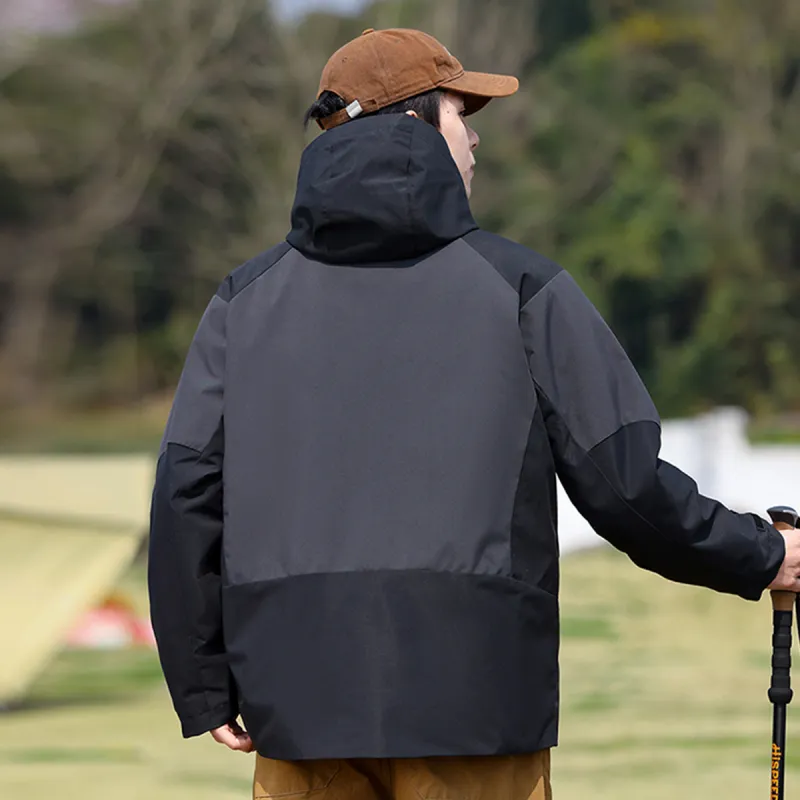 ROBINHOOD Waterproof And Windproof To Keep Warm Windbreaker Jacket Unisex-2