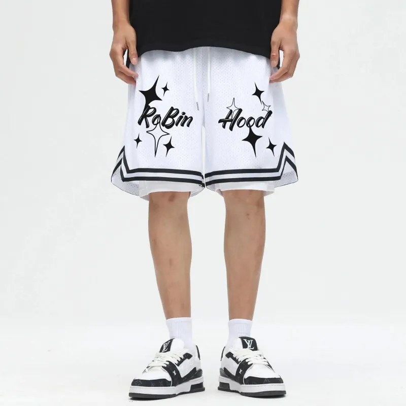 ROBINHOOD Basketball Shorts Unisex-4
