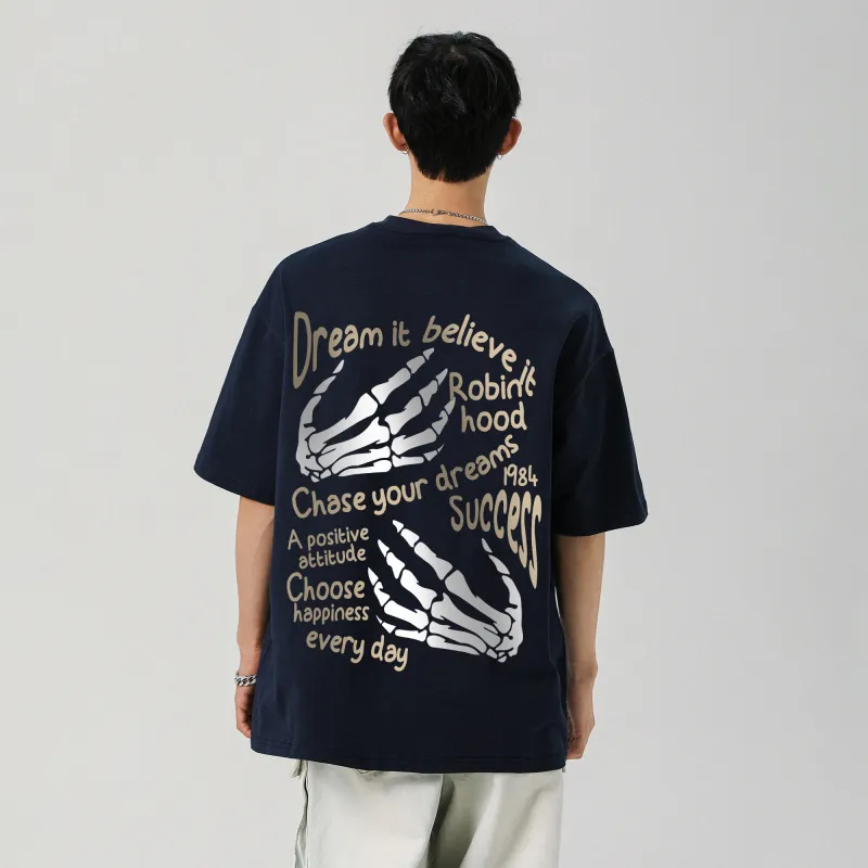 ROBINHOOD T Shirt Unisex Black White Red-14