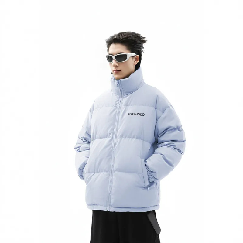 ROBINHOOD Puffer Jackets Unisex Ivory White-13