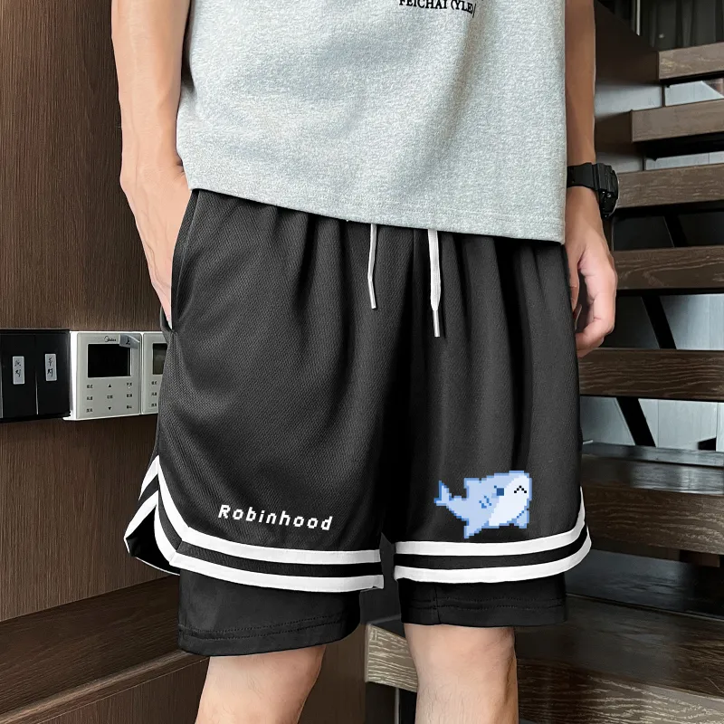 ROBINHOOD Basketball Shorts Unisex-2