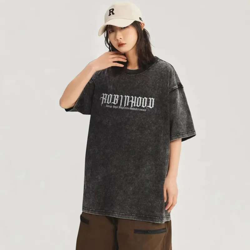 ROBINHOOD T Shirts Unisex Black-2