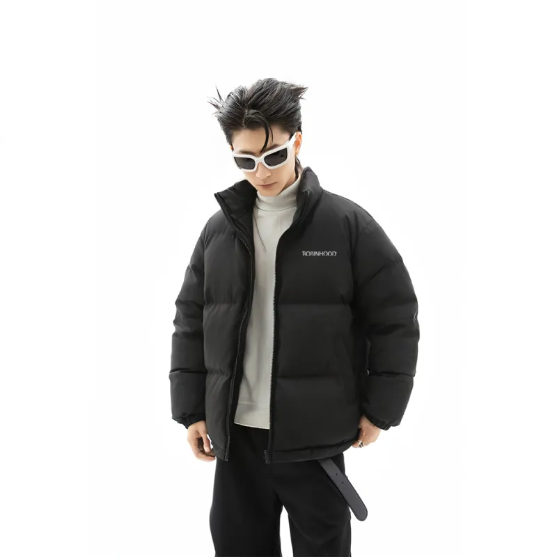 ROBINHOOD Puffer Jackets Unisex Ivory White-9
