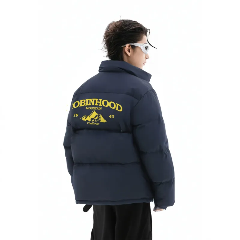 ROBINHOOD Puffer Jackets Unisex Black-17