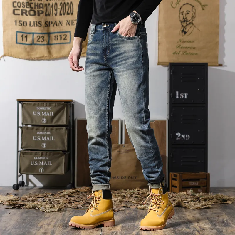 SANTASTIC Jeans Men's Hong Kong Chic Blue-4