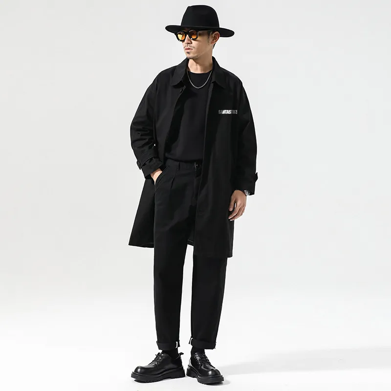 SANTASTIC Trench Coats Men-8