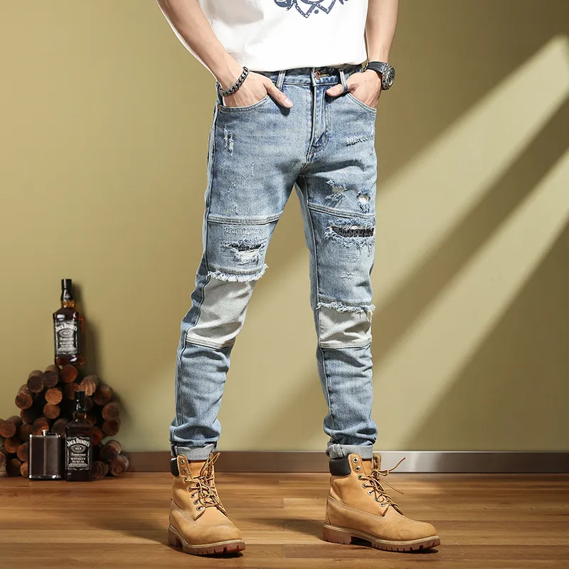 SANTASTIC Jeans Men Blue-3