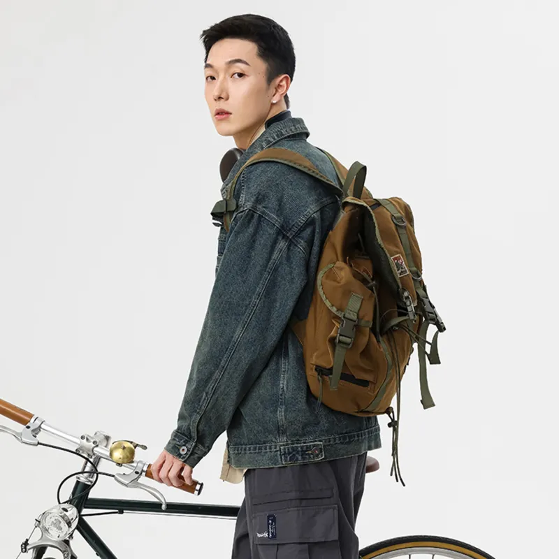 SANTASTIC Denim Jacket Men's Vintage Blue-5
