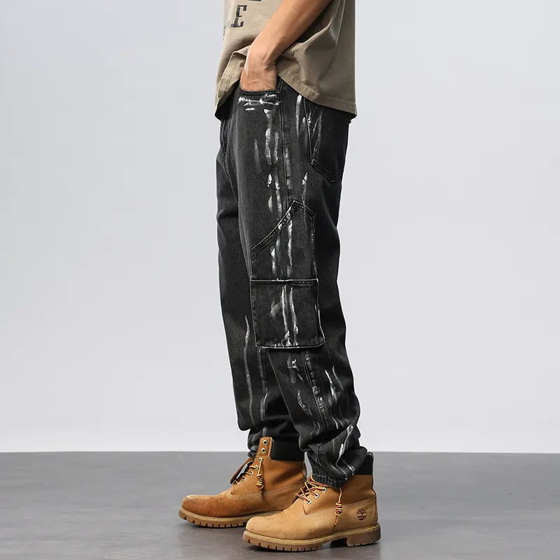 SANTASTIC Jeans Men Black-4