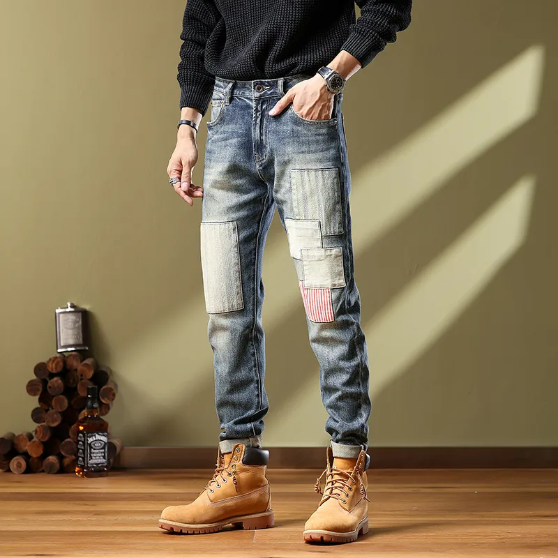 SANTASTIC Jeans Men Blue-3