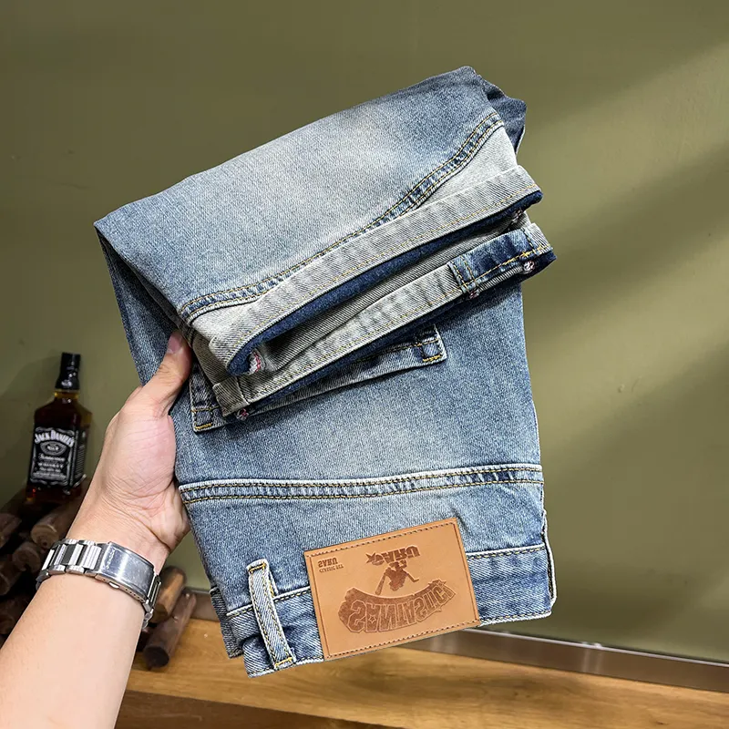 SANTASTIC Denim Shorts Men's Blue-3