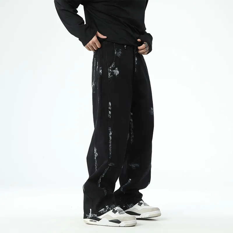 SANTASTIC Jeans Men's Dirty Black-4