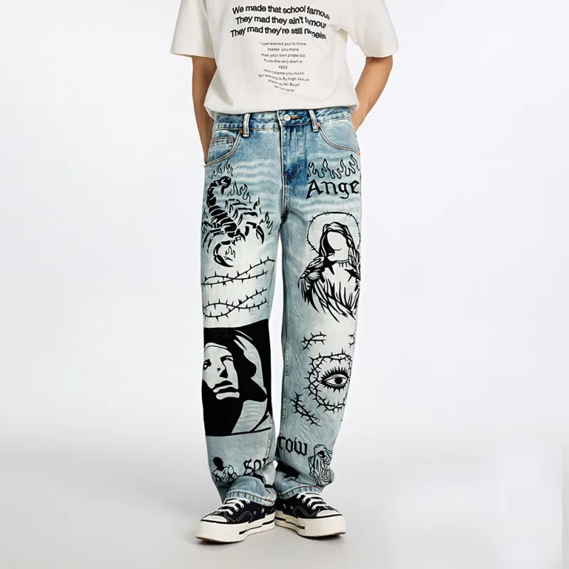 SANTASTIC Jeans Men Blue-2
