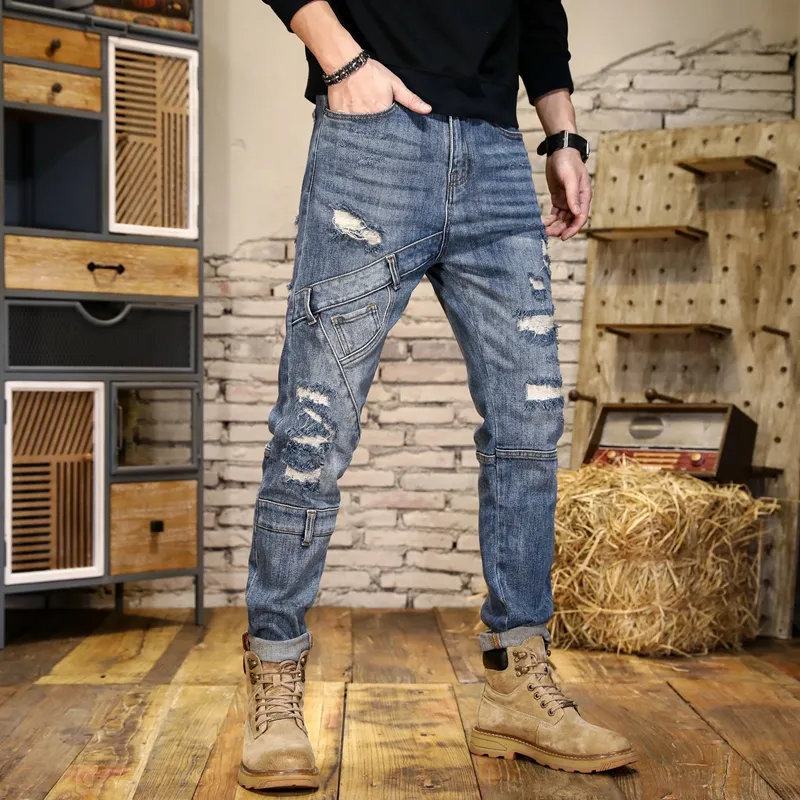 SANTASTIC Jeans Men Blue-3