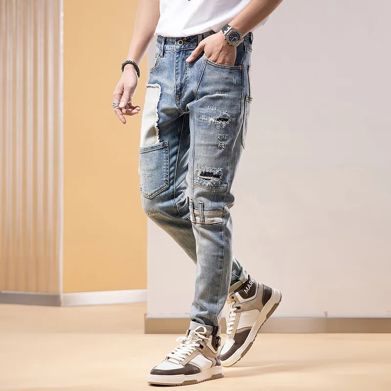 SANTASTIC Jeans Men Blue-5