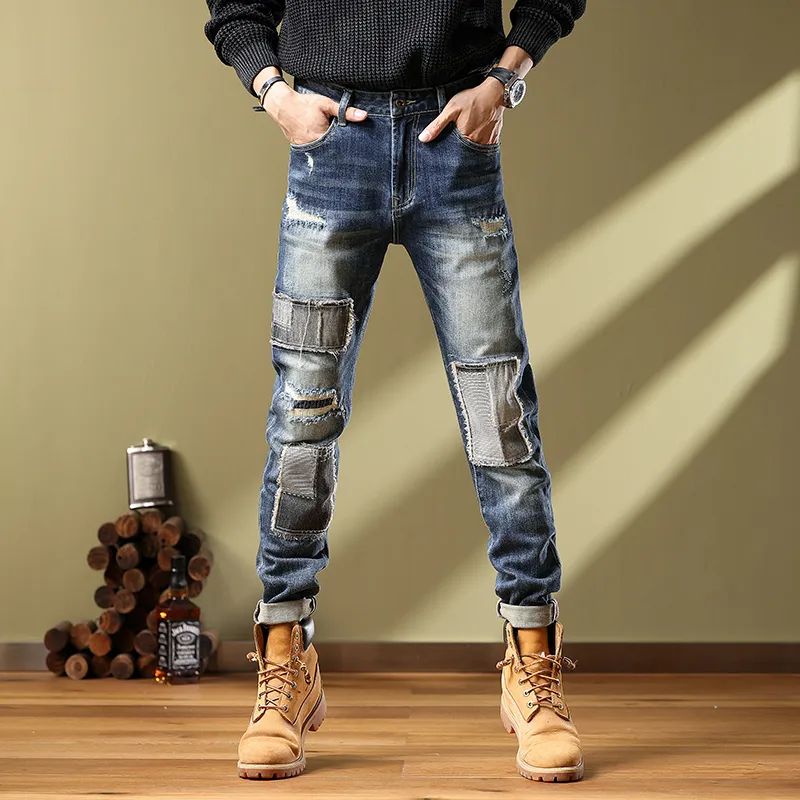 SANTASTIC Jeans Men Blue-2