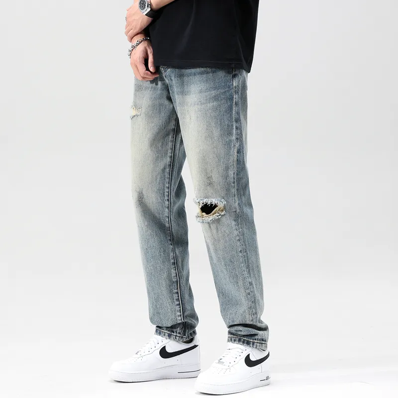 SANTASTIC Jeans Men's Vintage Blue-4