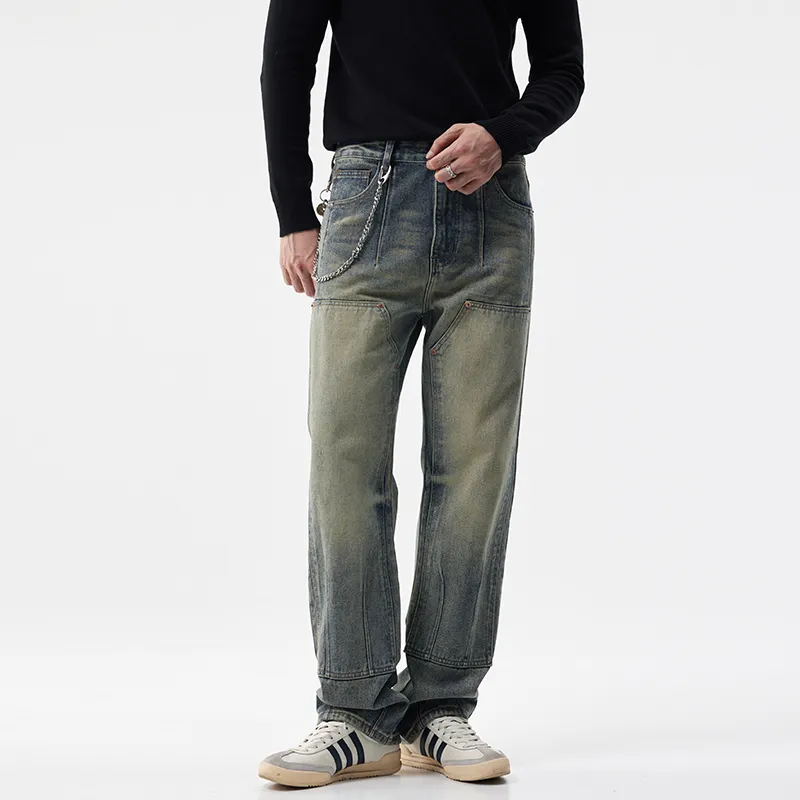 SANTASTIC Jeans Men's Vintage Blue-4