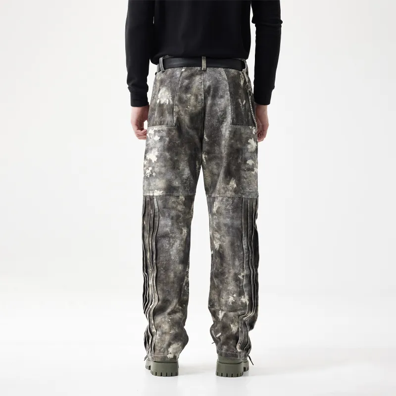 SANTASTIC Jeans Men's Green Camouflage-5