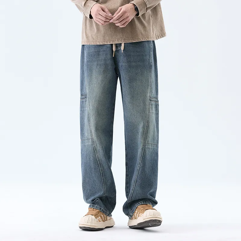 SANTASTIC Cargo Pants Men's Blue-3