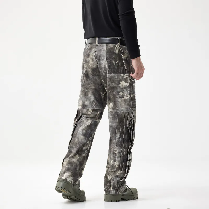 SANTASTIC Jeans Men's Green Camouflage-6
