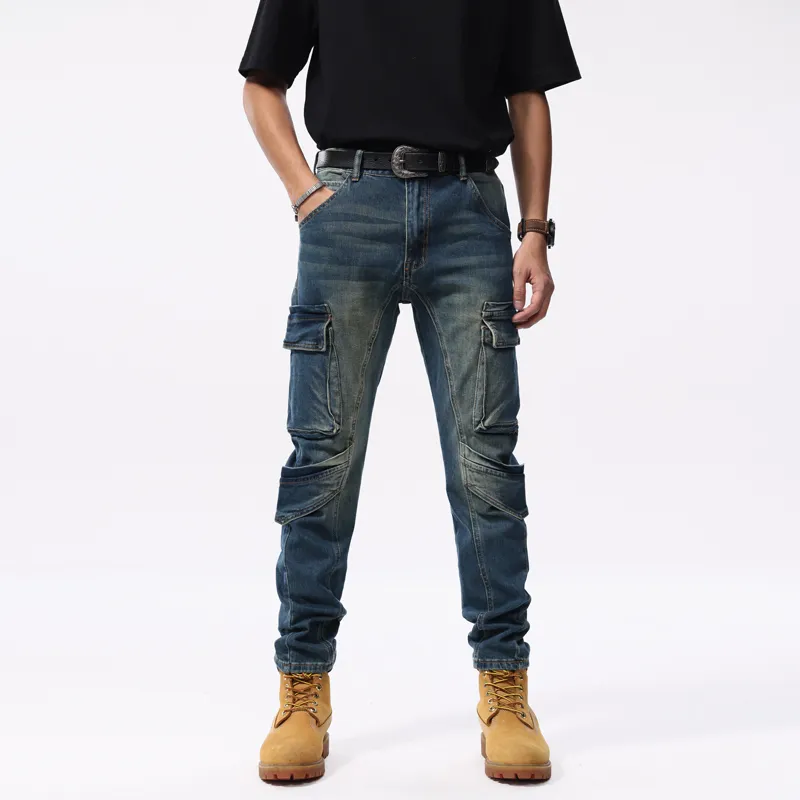 SANTASTIC Jeans Men's Vintage Blue-2