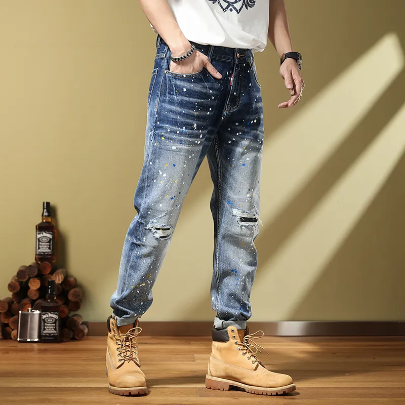 SANTASTIC Jeans Men Blue-5