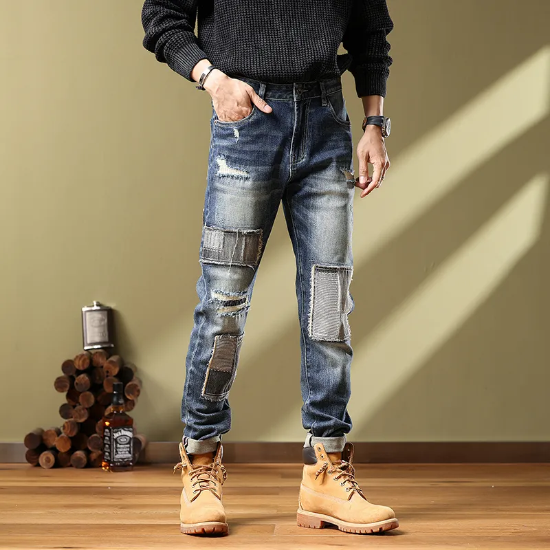 SANTASTIC Jeans Men Blue-3