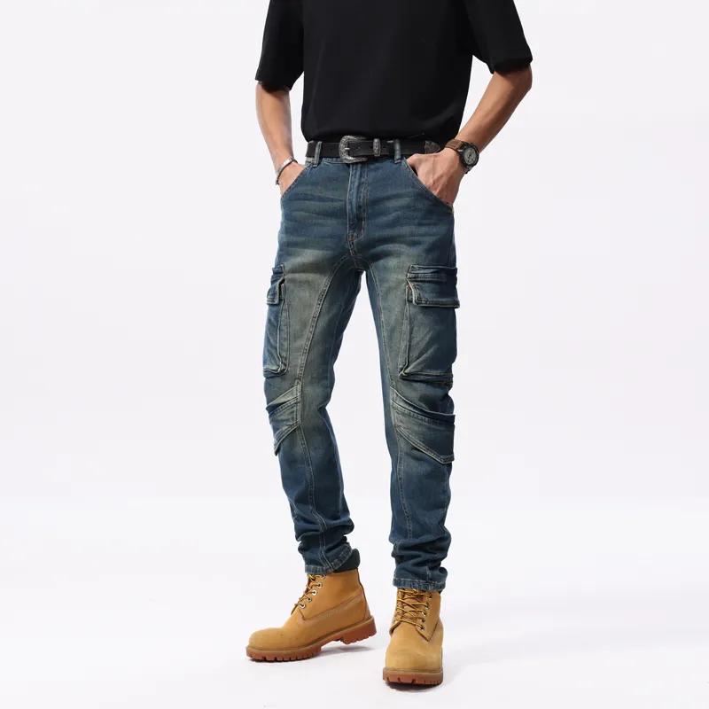 SANTASTIC Jeans Men's Vintage Blue-3