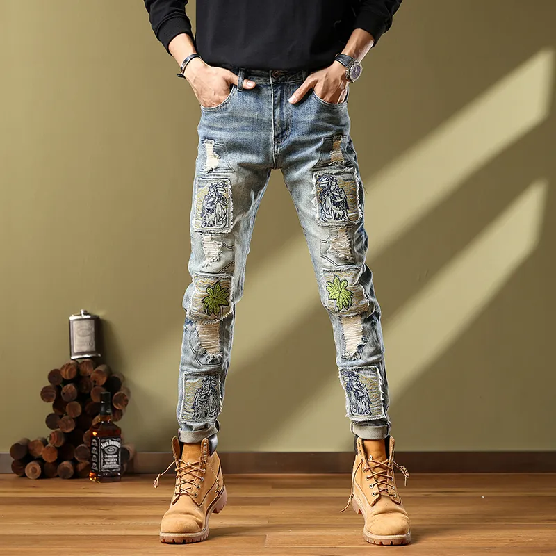 SANTASTIC Jeans Men Blue-2