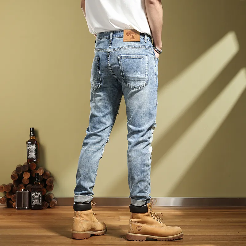 SANTASTIC Jeans Men Blue-5