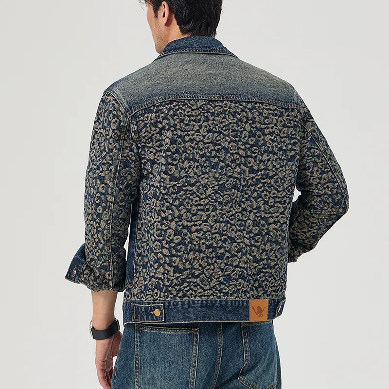 SANTASTIC Denim Jacket Men's Blue-6