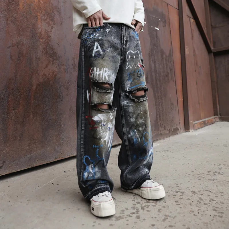 SANTASTIC Jeans Unisex Black-6