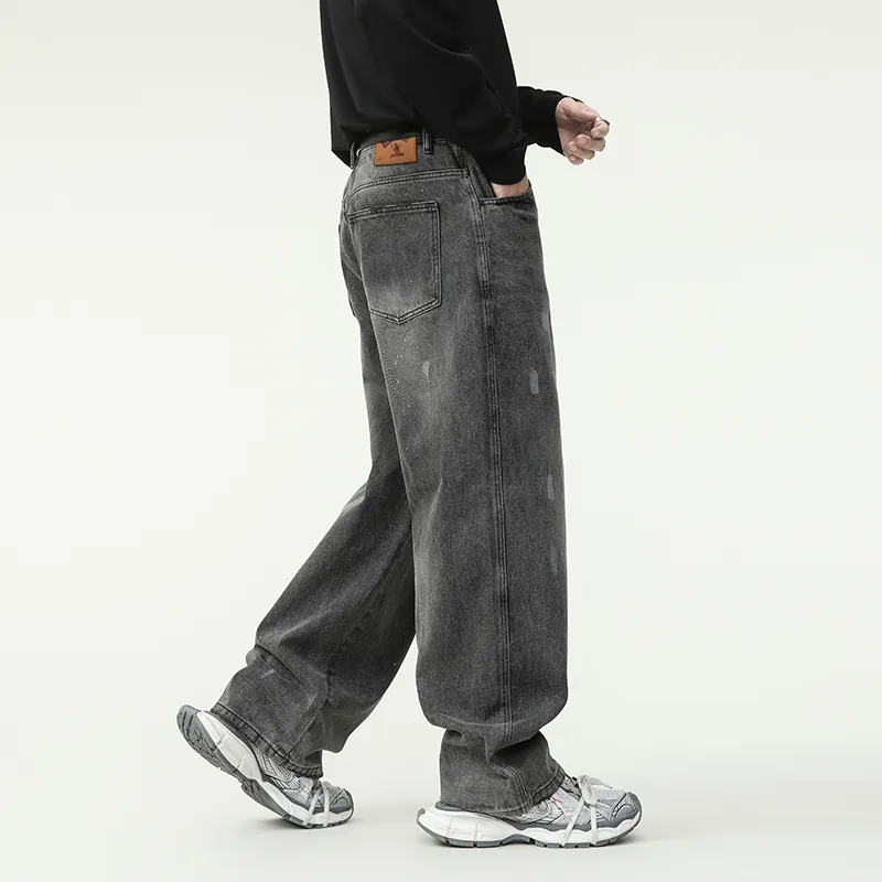 SANTASTIC Jeans Men's Black Gray-5