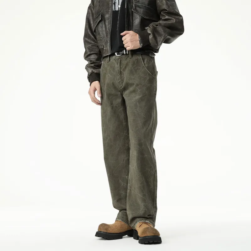 SANTASTIC Jeans Men's Gray Green-4