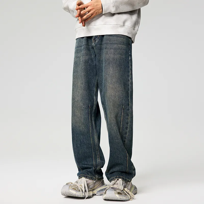 SANTASTIC Jeans Men's Vintage Blue-5