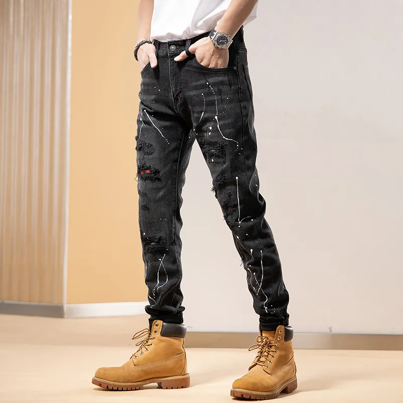 SANTASTIC Jeans Men Black-6